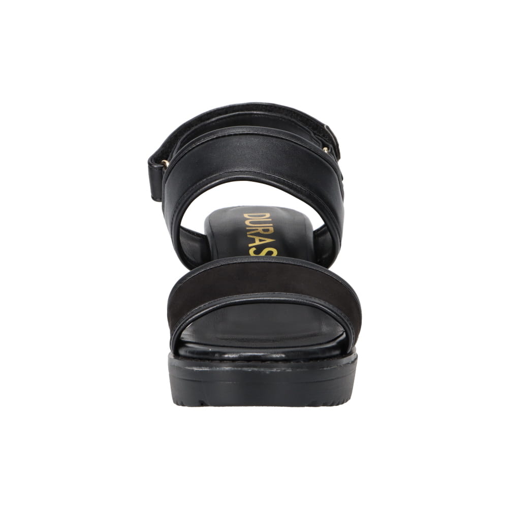 バックストラップウエッジソールサンダル