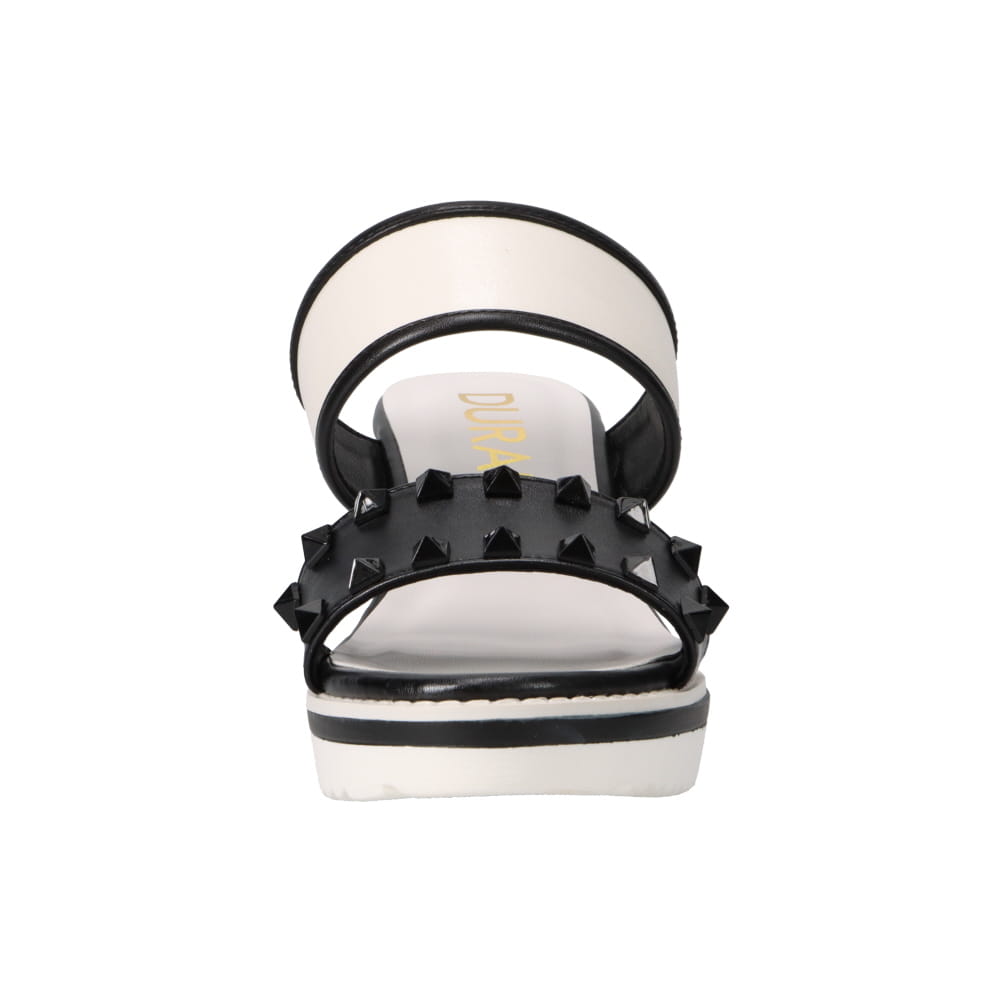 スタッズ厚底スポーティーサンダル