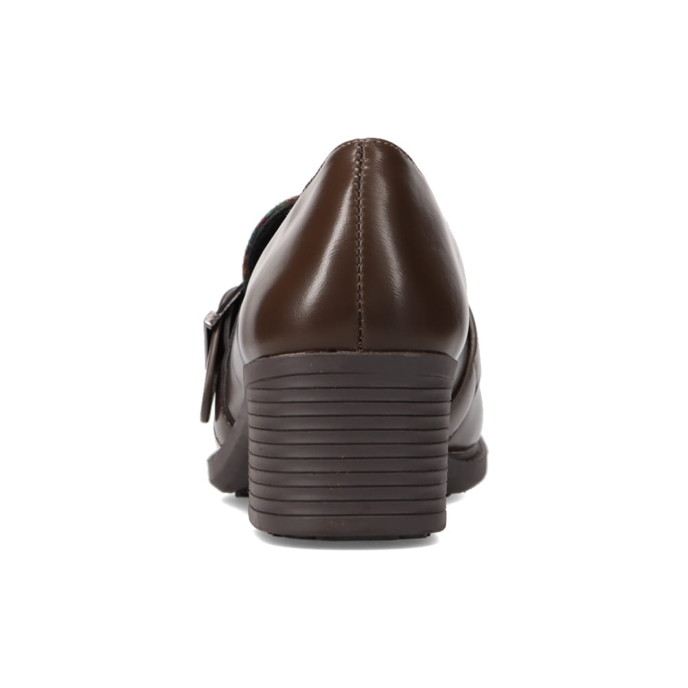 バックル付きローファーパンプス