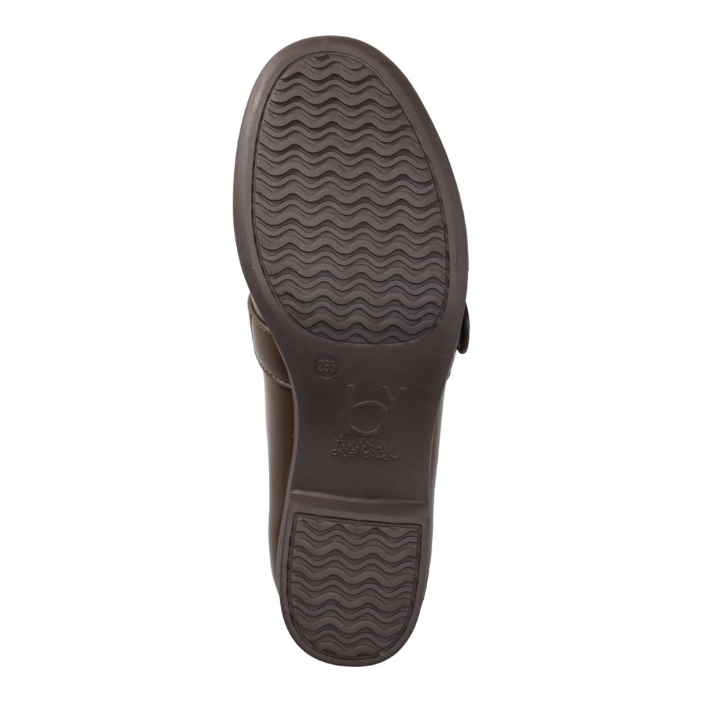 バックル付きローファーパンプス