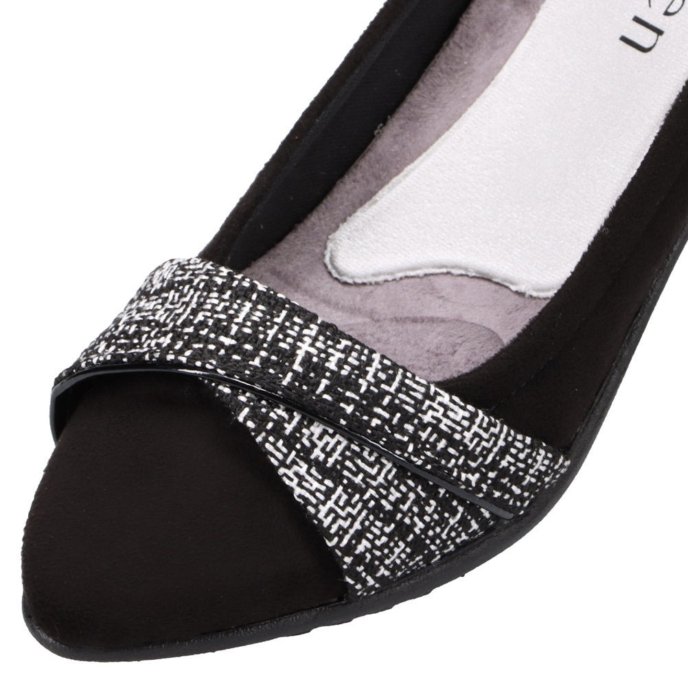 ウェッジソールパンプス