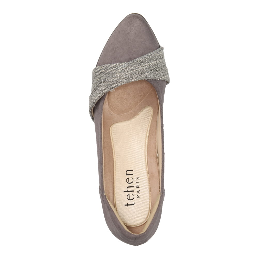 ウェッジソールパンプス