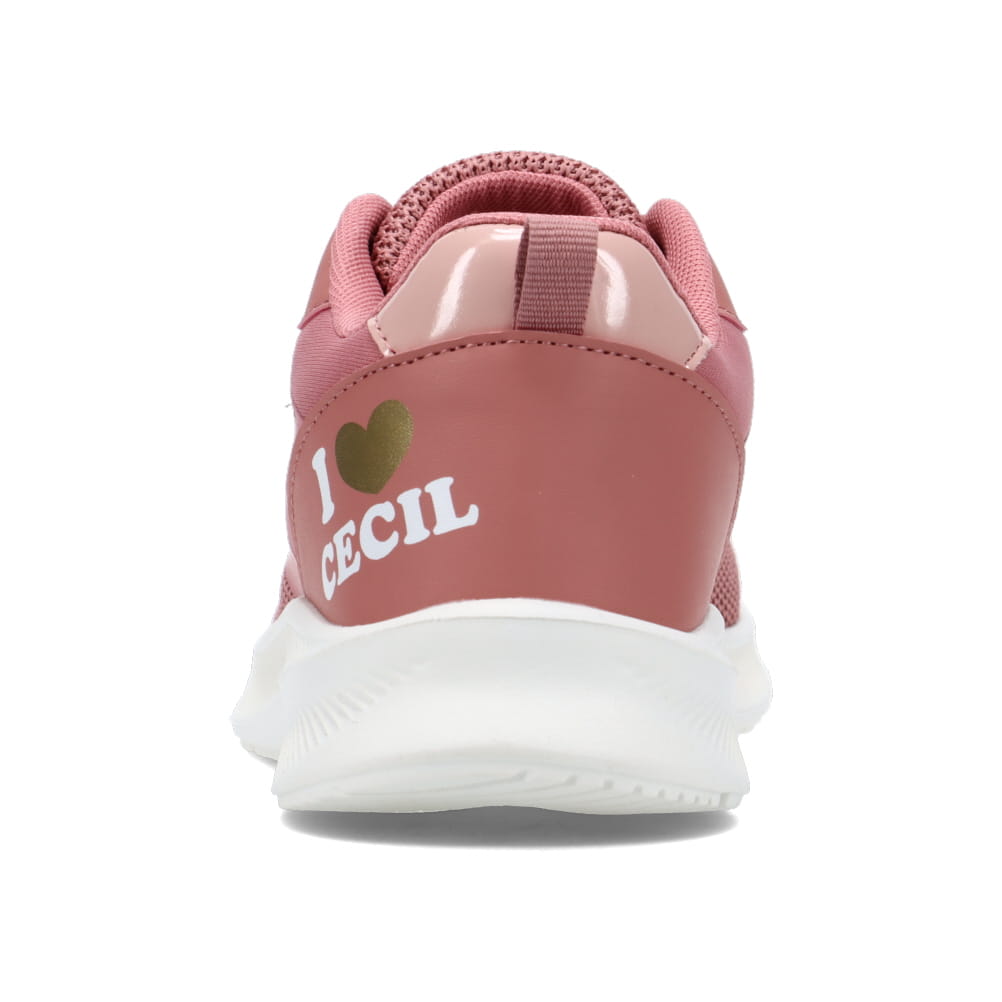 CECIL McBEE セシルマクビー メッシュスニーカー ピンク