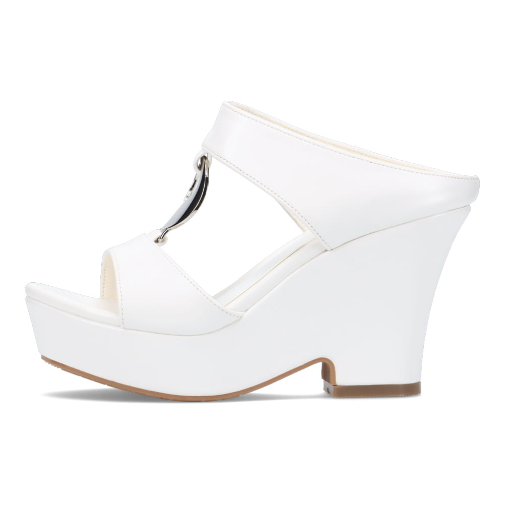 Petiem Duras プティームデュラス 厚底ミュールサンダル レディース