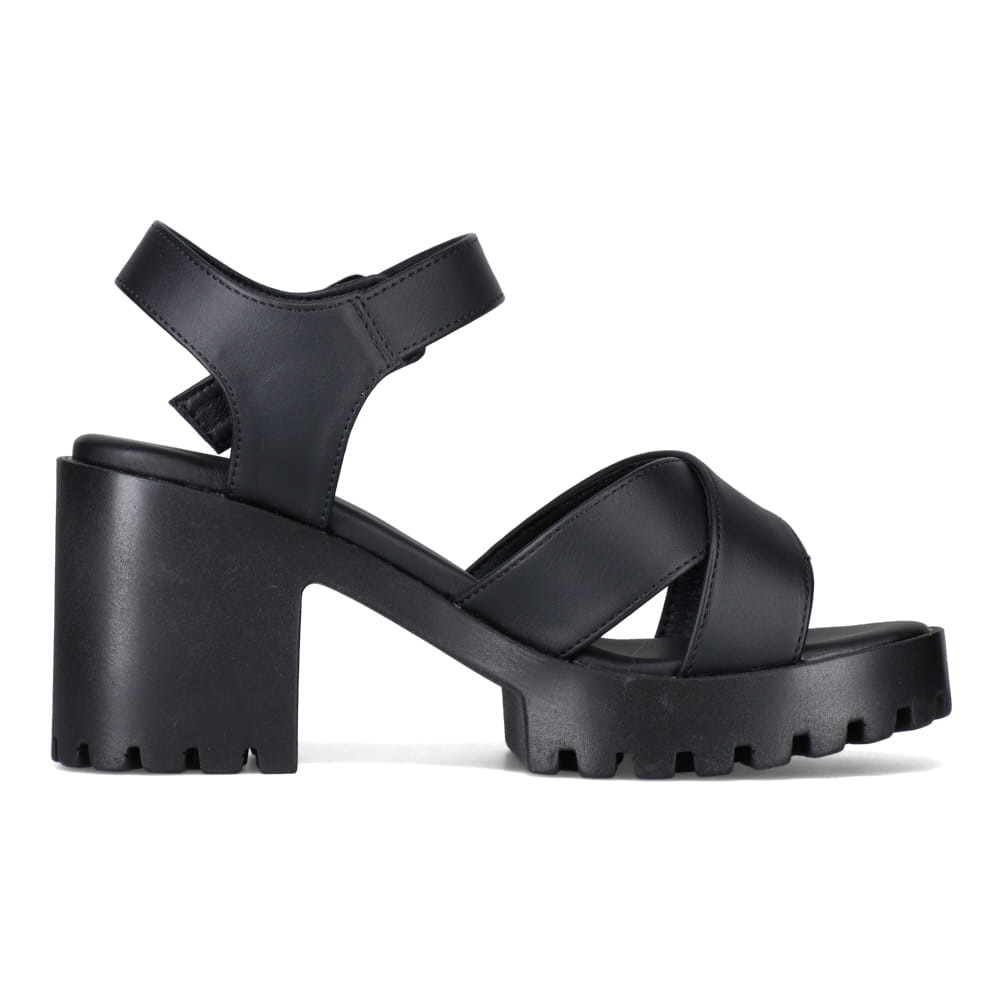 厚底ハイヒールサンダル