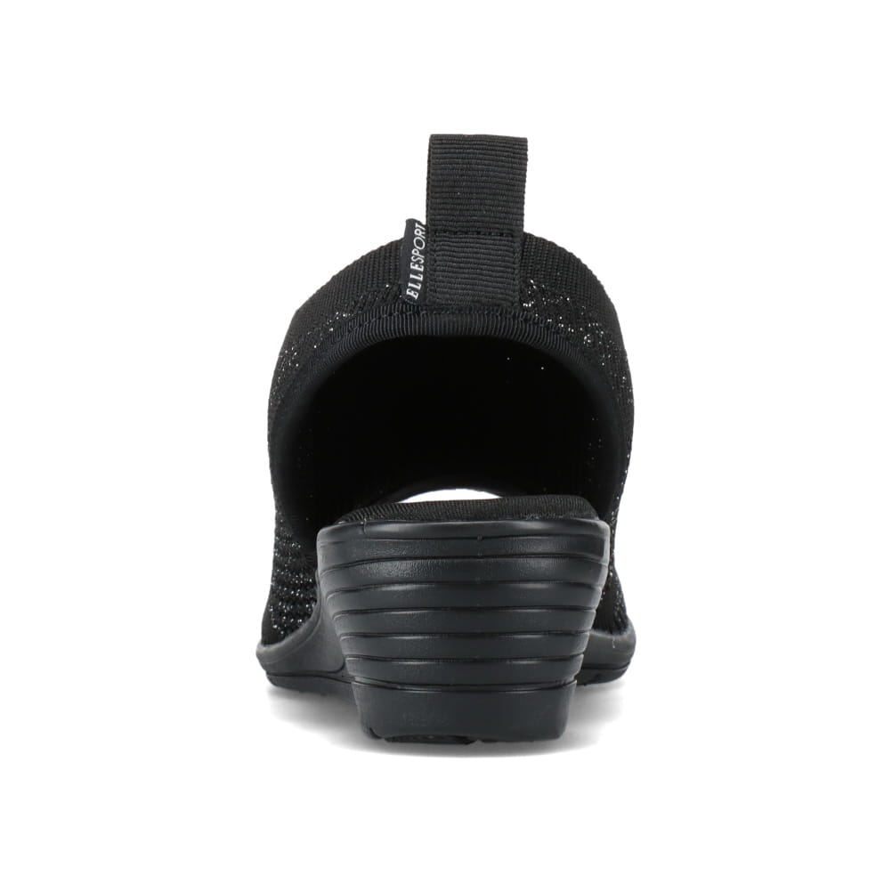 ELLE SPORT エルスポーツ オープントゥニット軽量サンダル