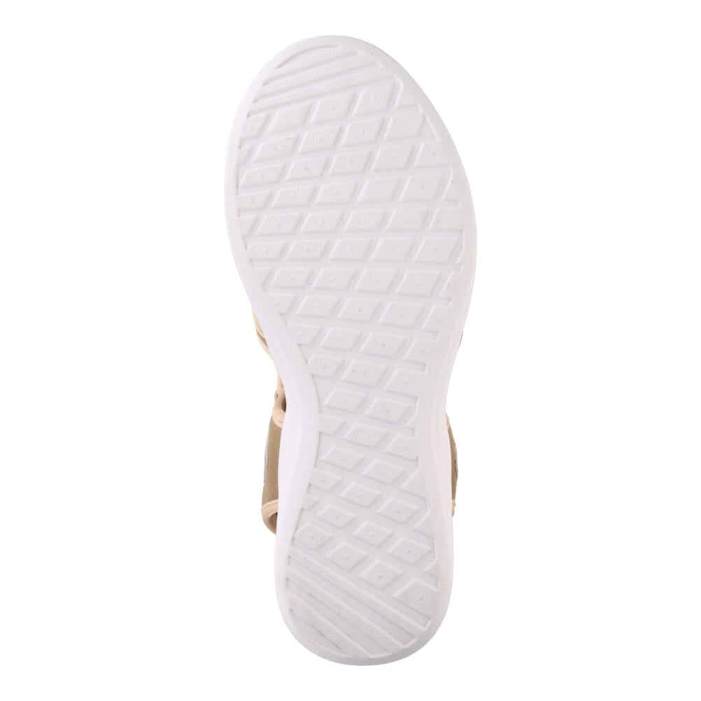 フィット感のあるバックストラップサンダル