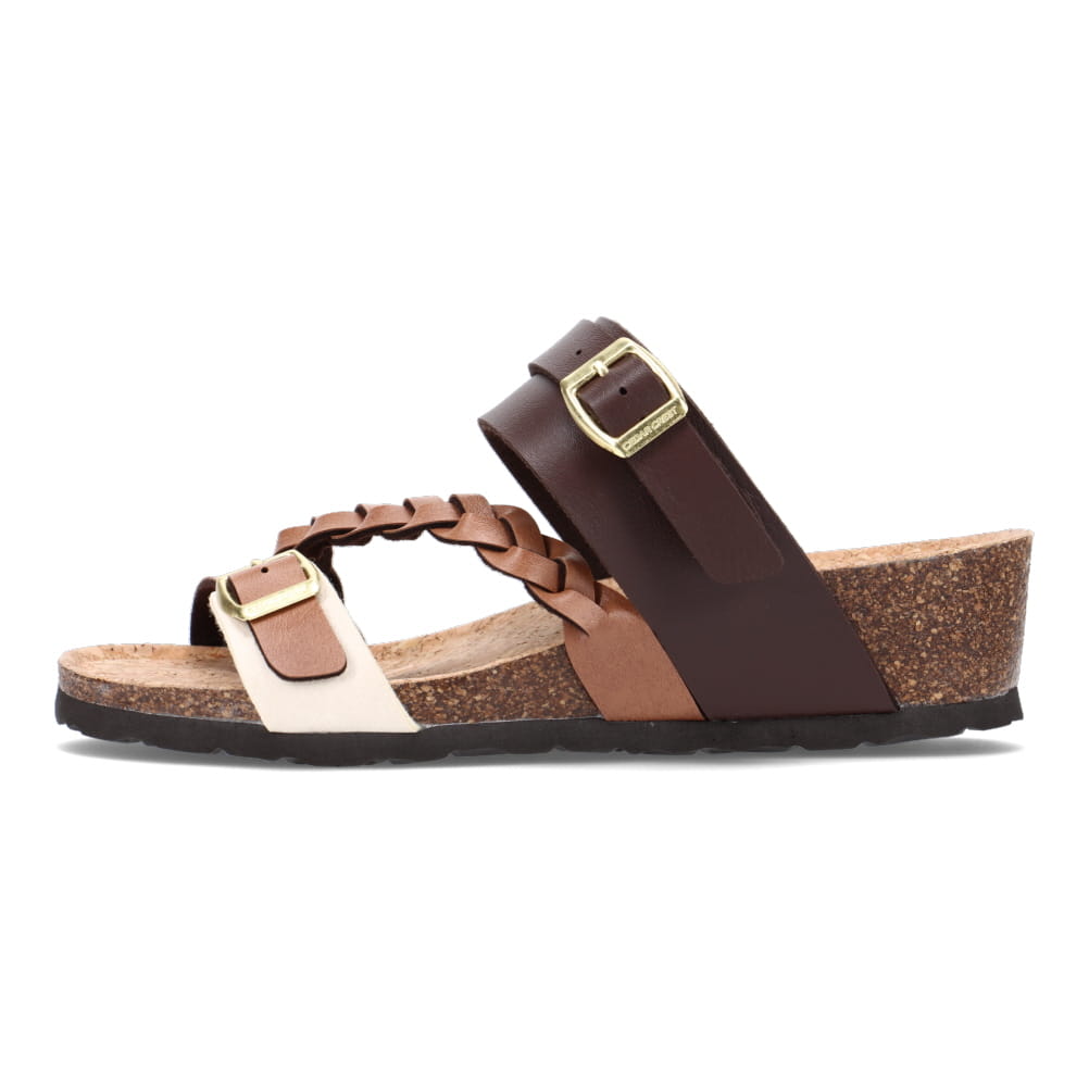 CEDAR CREST セダークレスト フットベットサンダル レディース