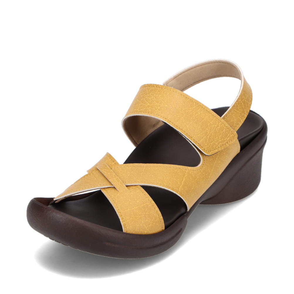 クロスベルトウェッジサンダル