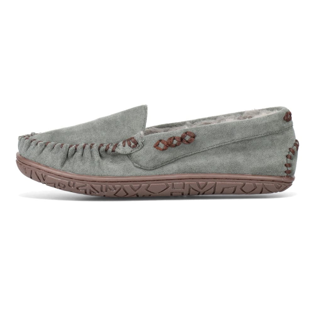 MOZ sweden モズ スウェーデン もこもこモカシン レディース ブルー