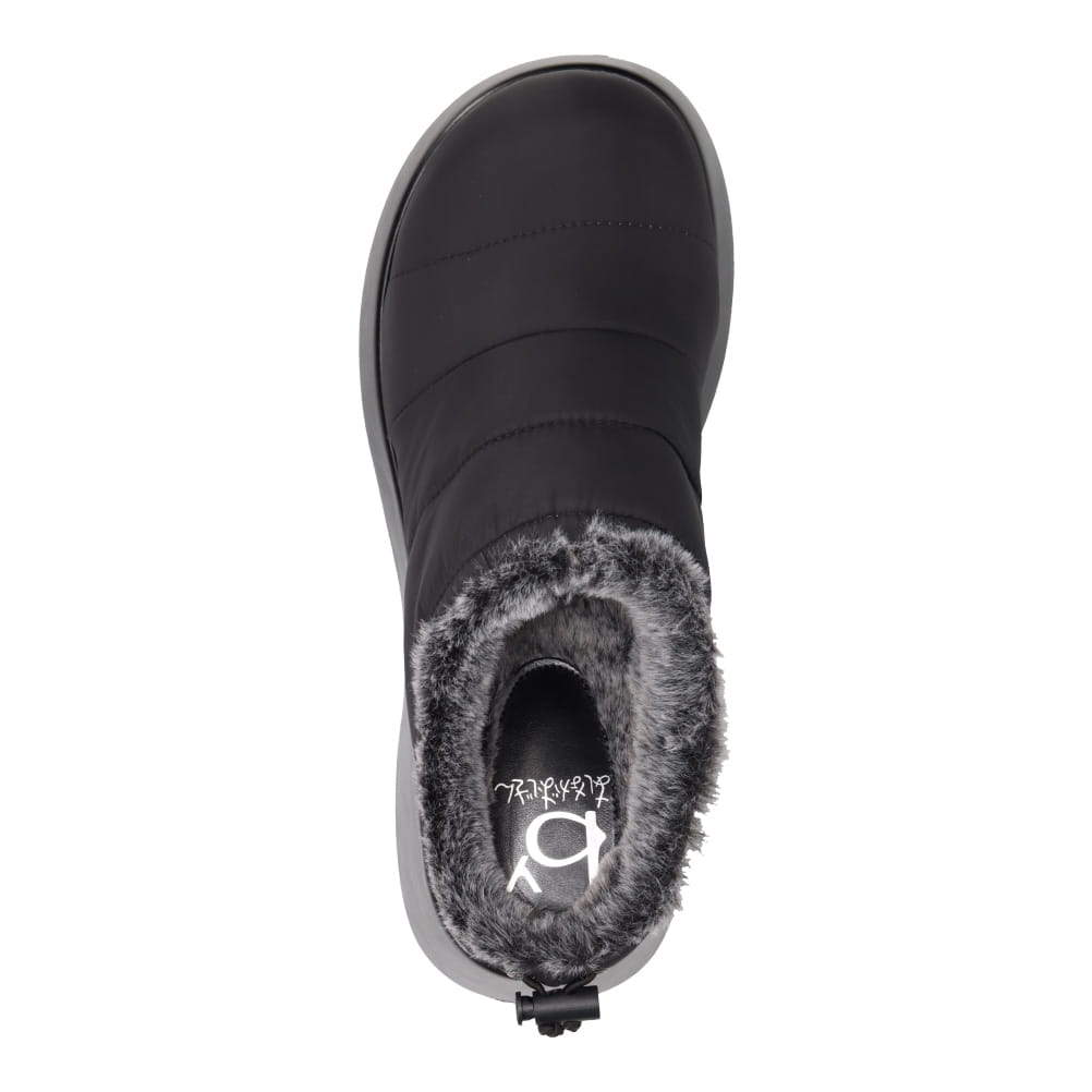 ダウン風サボサンダル