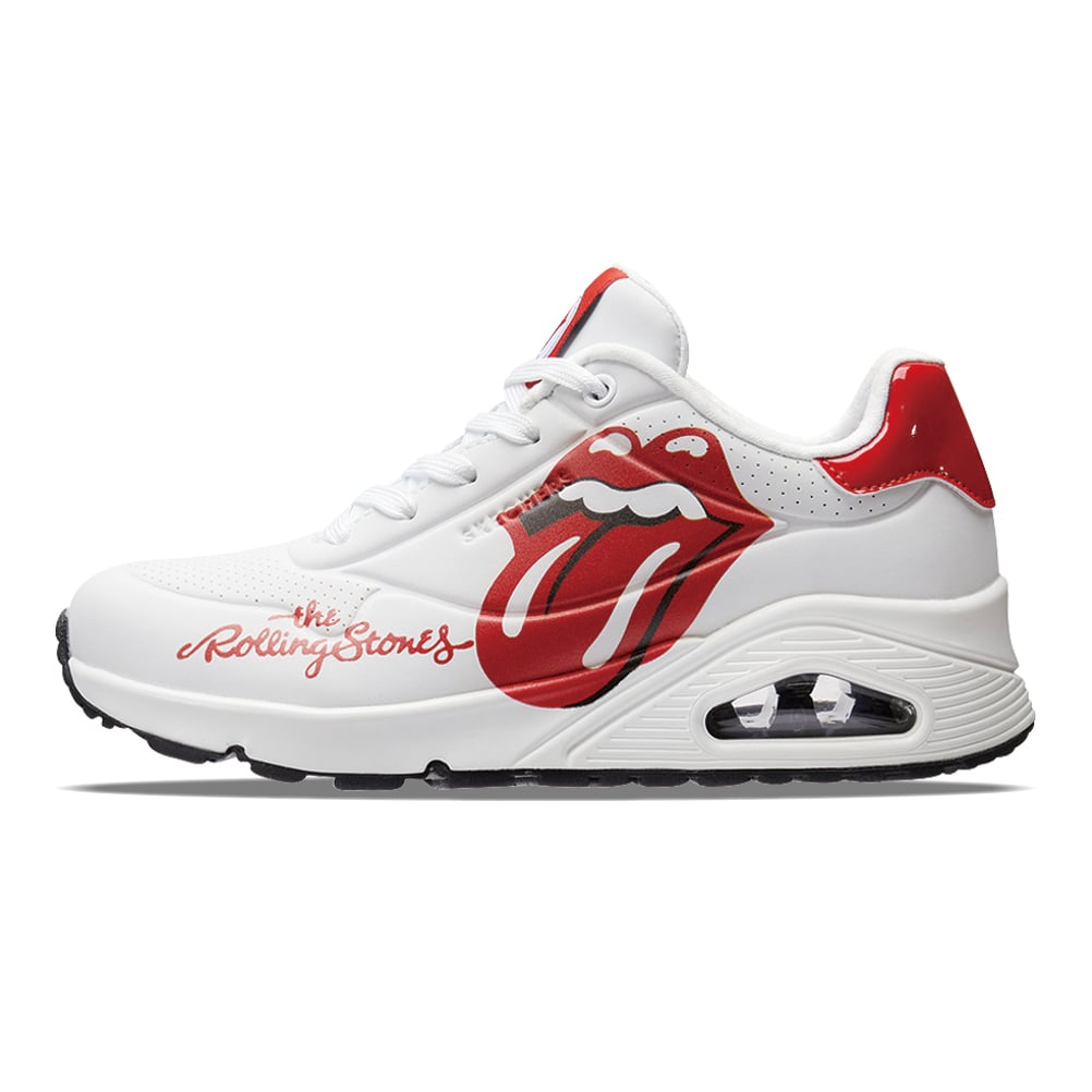 SKECHERS スケッチャーズ UNO - ROLLING STONES レディース ホワイト