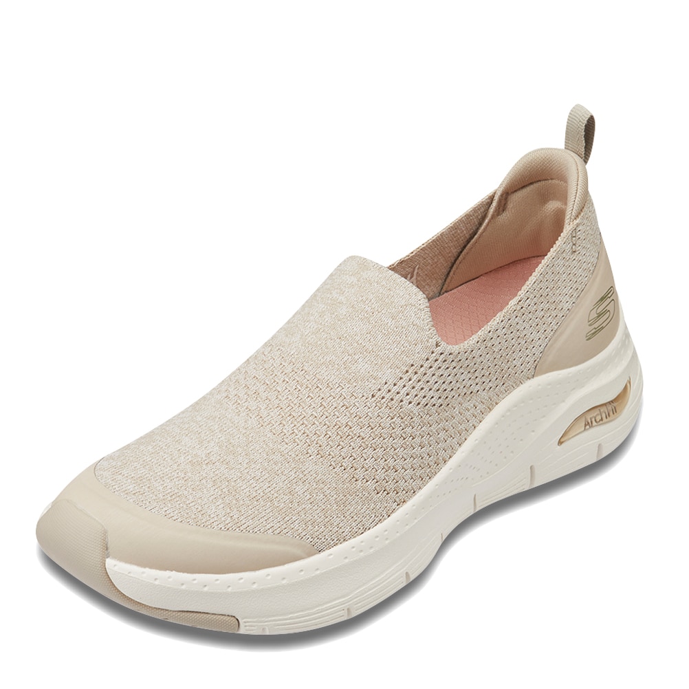 SKECHERS スケッチャーズ ARCH FIT-QUICK START レディース ベージュ