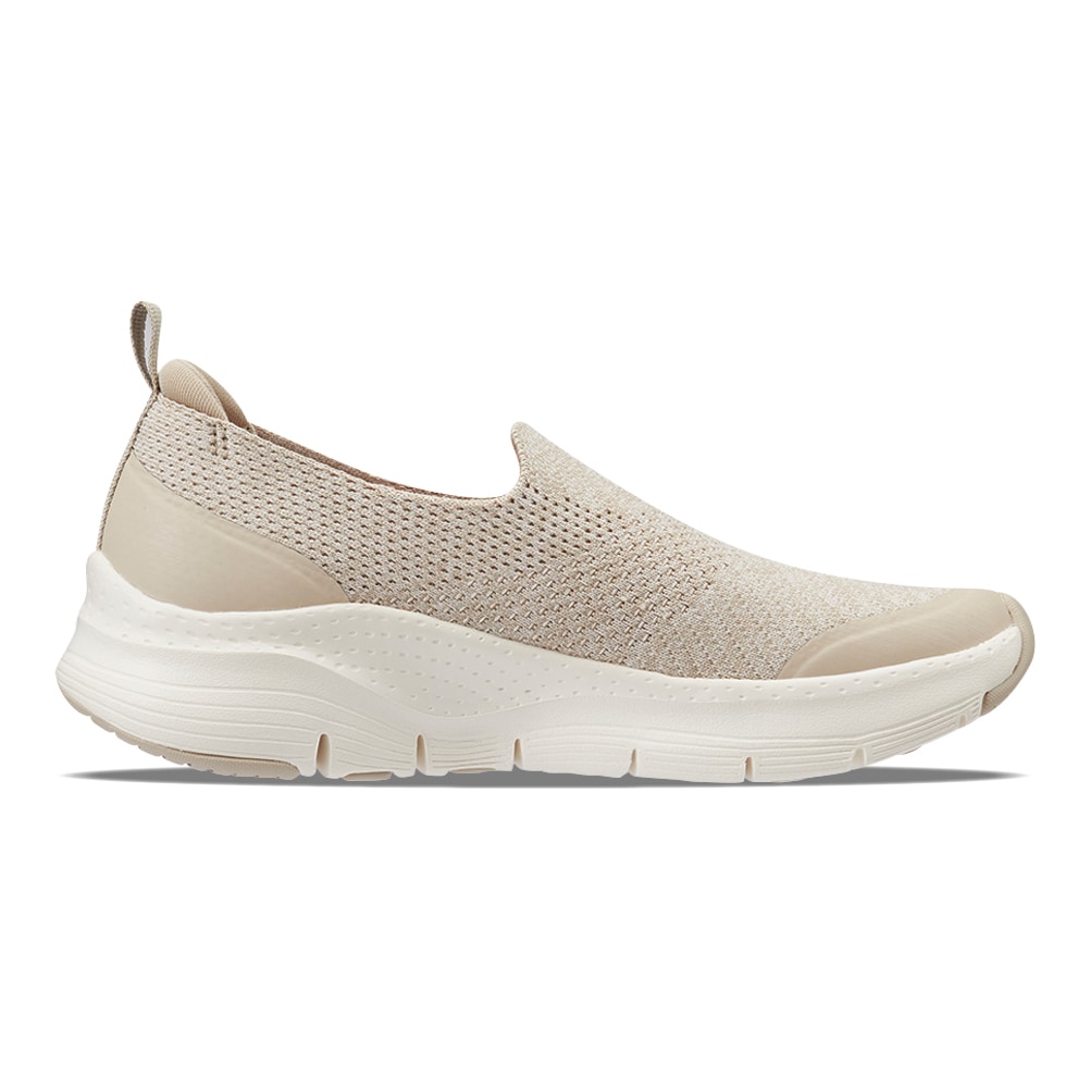SKECHERS スケッチャーズ ARCH FIT-QUICK START レディース ベージュ