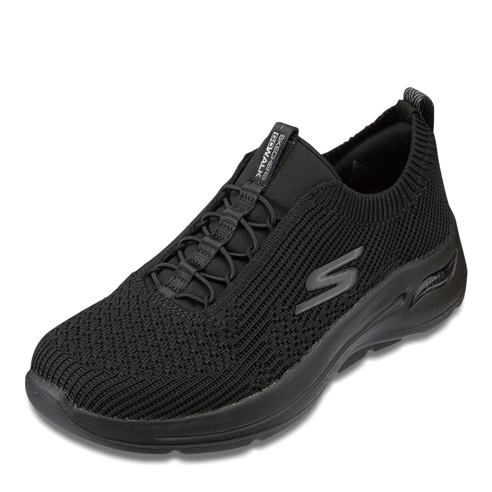 SKECHERS スケッチャーズ GOWALK ARCHFIT-CR レディース ブラック | 靴