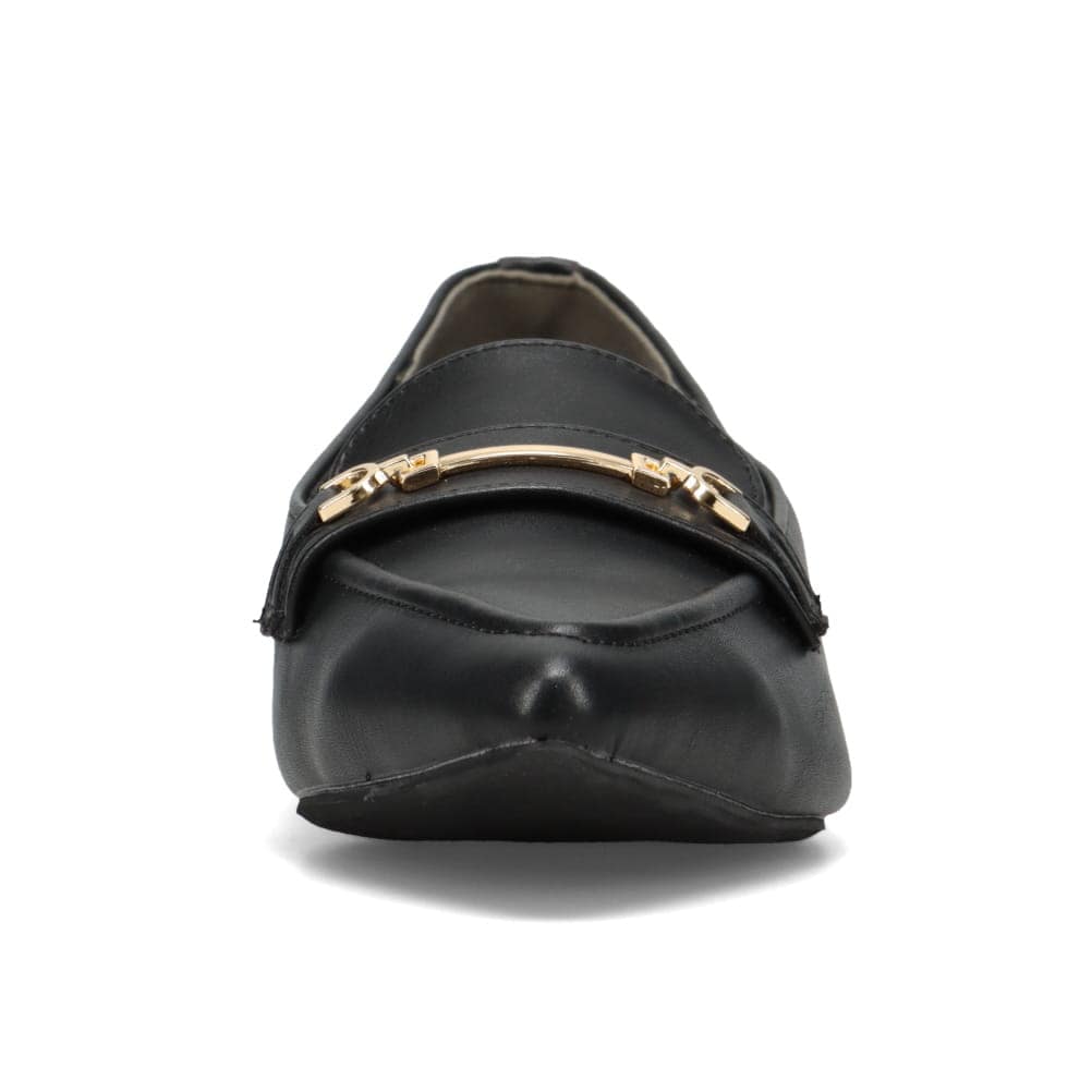 ポインテッドトゥビットローファー