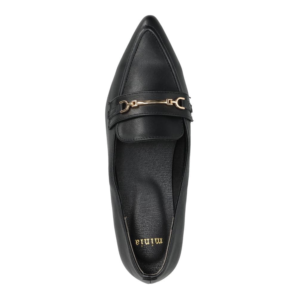 ポインテッドトゥビットローファー