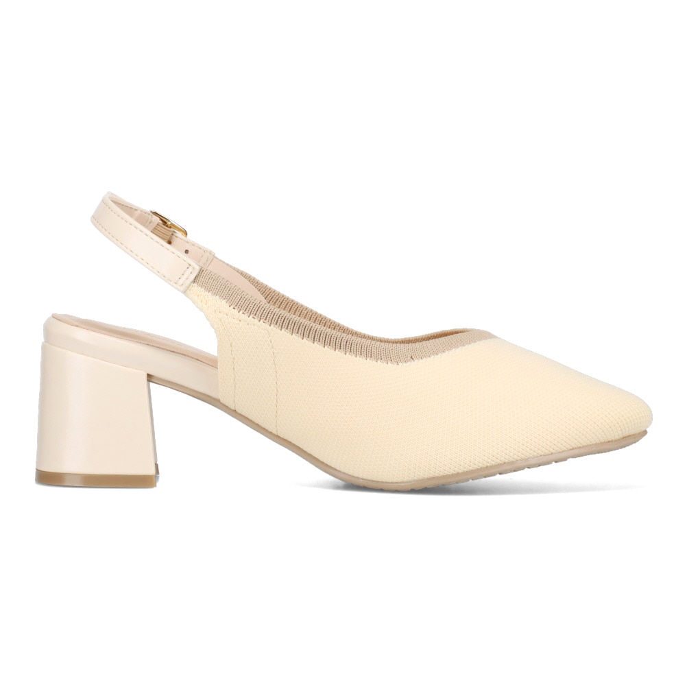 ニットバックバンドパンプス