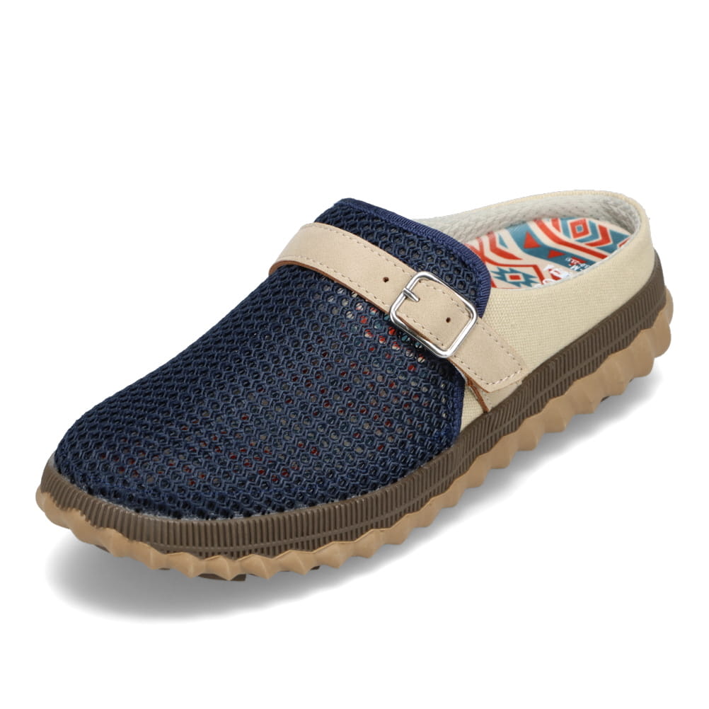 メッシュ クロッグシューズ