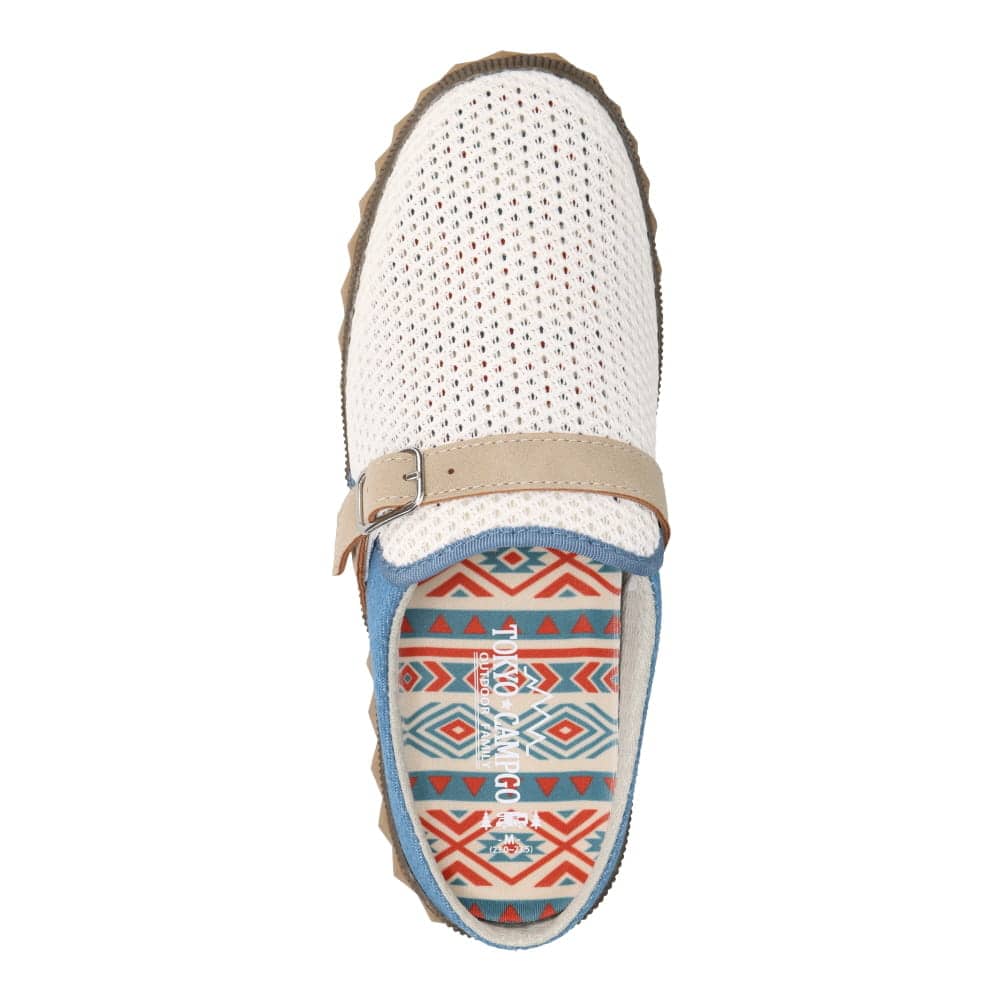 メッシュ クロッグシューズ