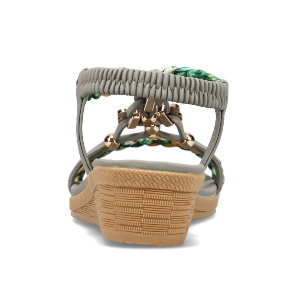 ゆう　サンダル２個 ORiental TRaffic サンダル パデットダブルベルト厚底サンダル