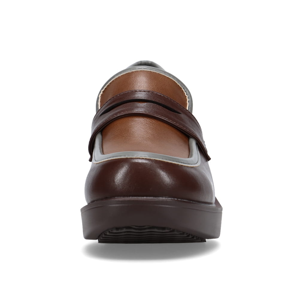 byあしながおじさん バイアシナガオジサン 厚底ローファー ダーク