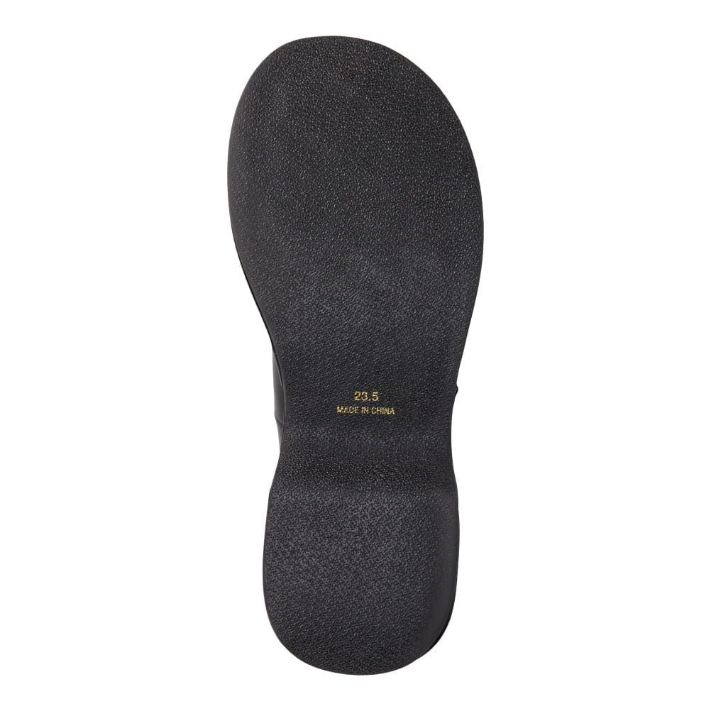 厚底ストラップローファー