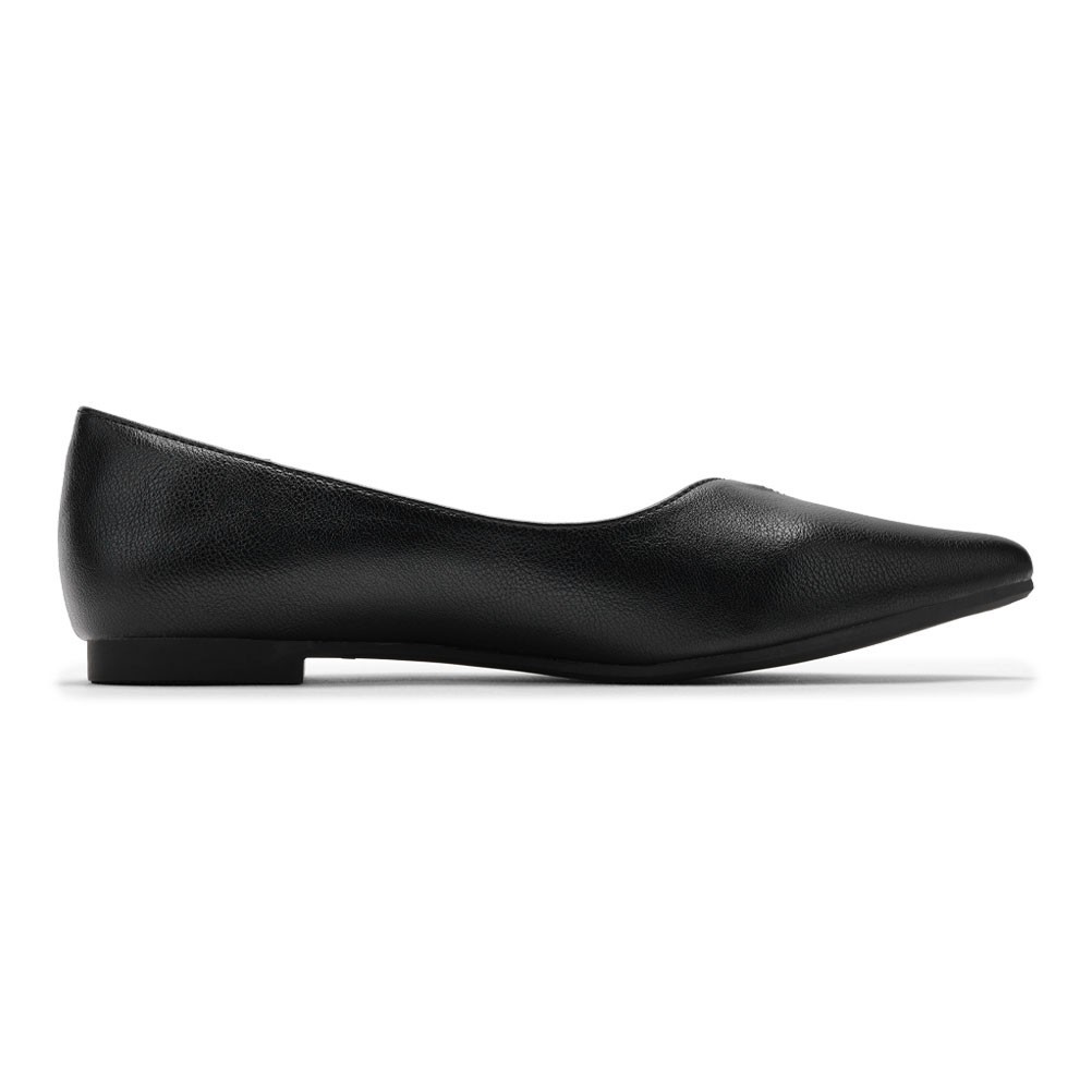 美品 beautiful shoes パンプス　黒23.5cm ポインテッドトゥ Life beauty ライフ ビューティー ポインテッドトゥパンプス ブラック