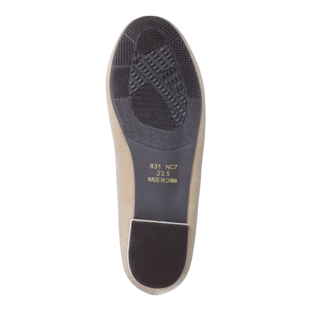 裏起毛バレエシューズ