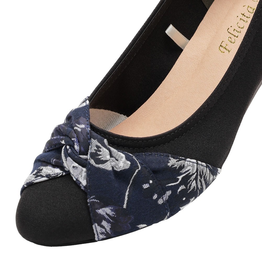 ウェッジソールパンプス