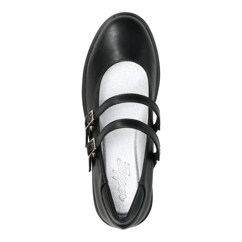 ダブルストラップパンプス♡ CHARLES ＆ KEITH パンプス ダブルストラップブロックヒール