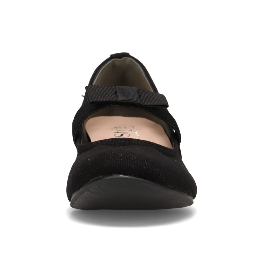 ゴムリボンパンプス