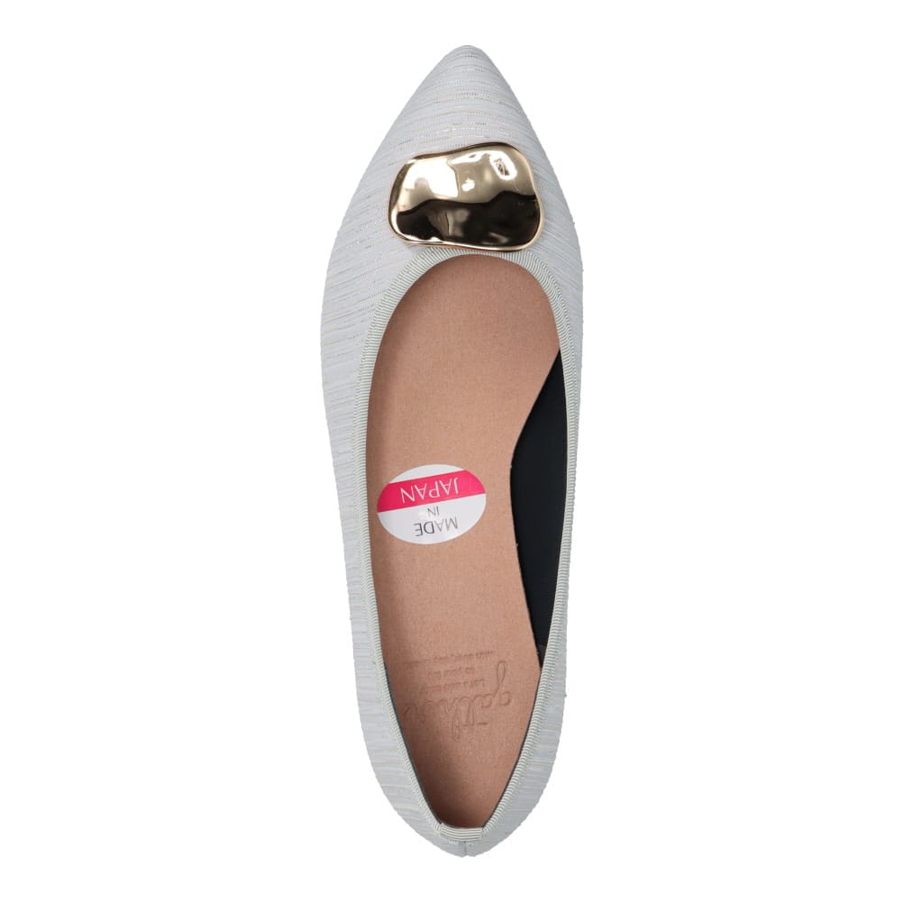 ゴールド金具パンプス