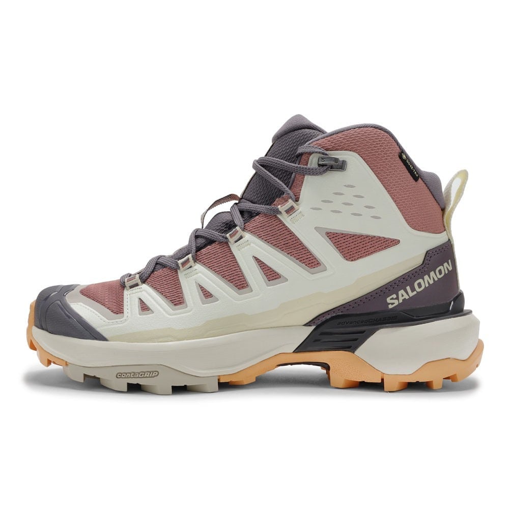 SALOMON サロモン XULTRA360EDGEMIDGTXW ホワイト×レッド レディース