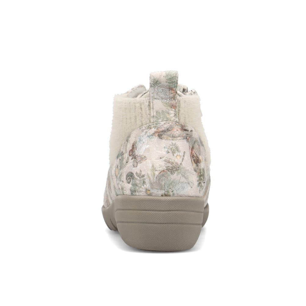 モヘアニットレースアップシューズ