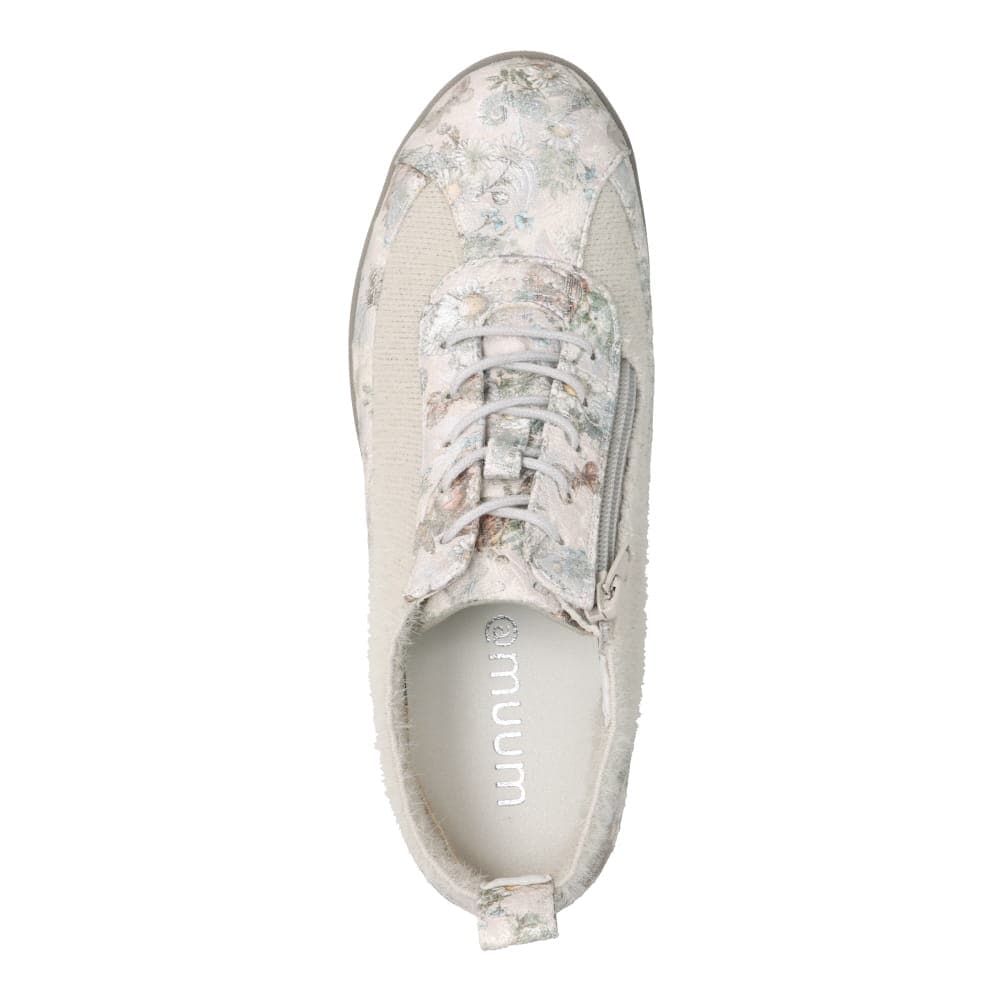 モヘアニットレースアップシューズ