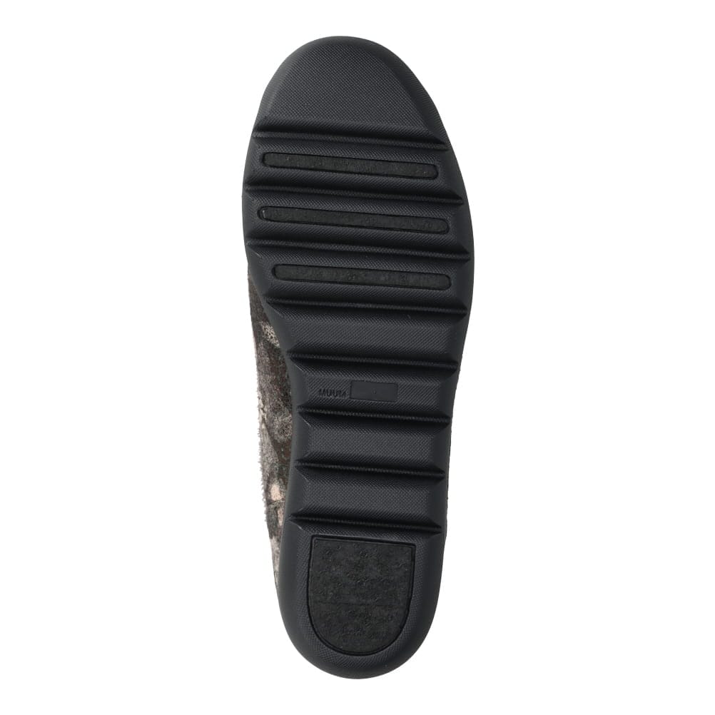 モヘアニットレースアップシューズ