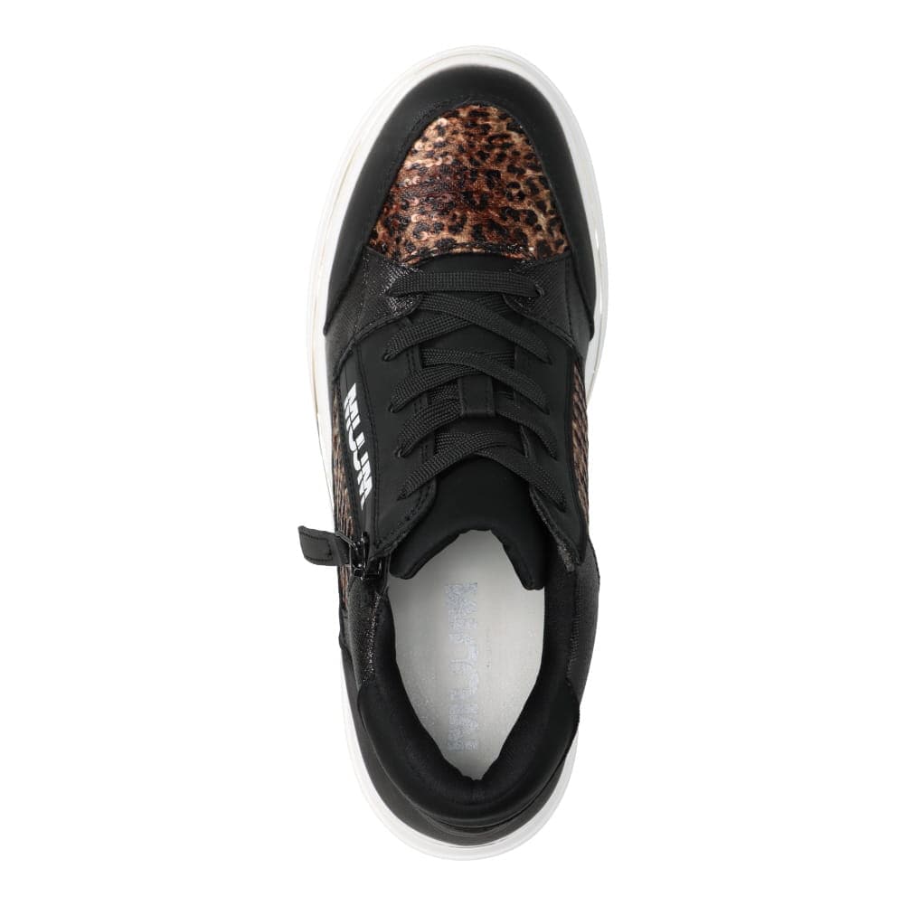 厚底ミッドカットスニーカー