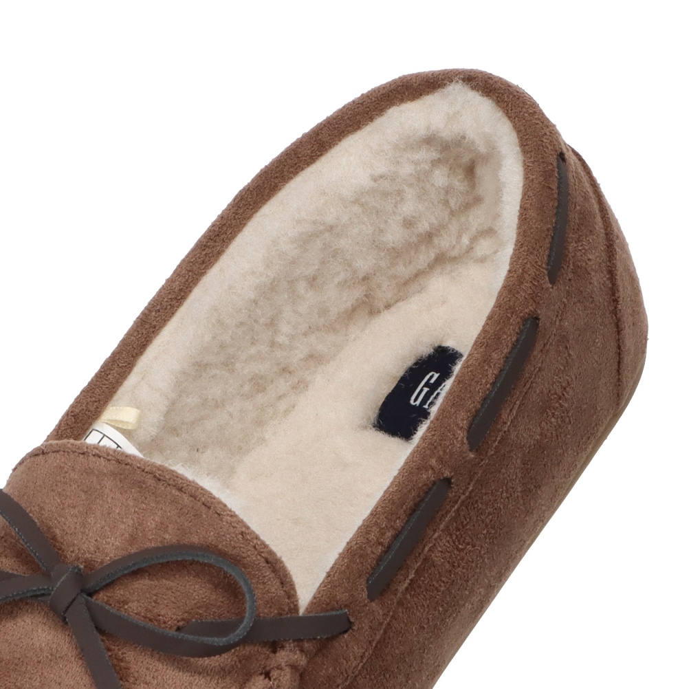 GAP ギャップ ボアモカシン ブラウン レディース | 靴（シューズ