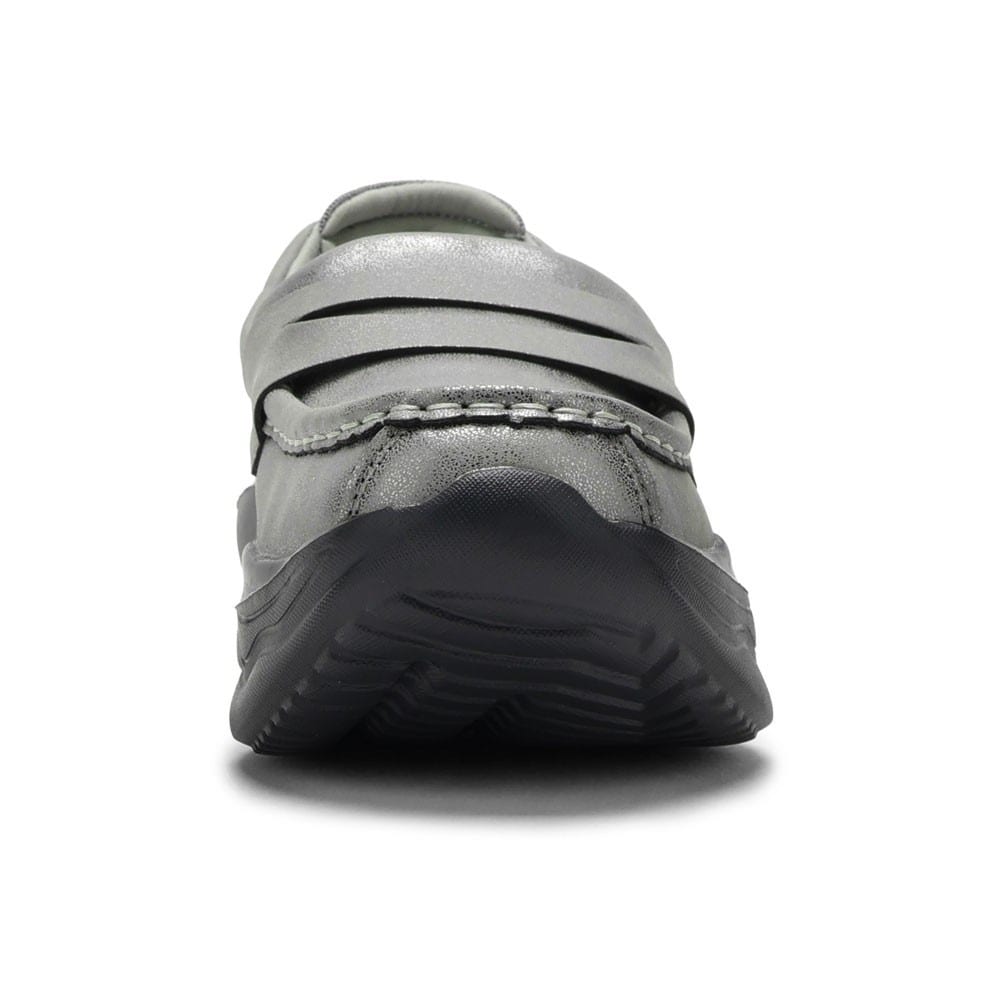 厚底コインローファー