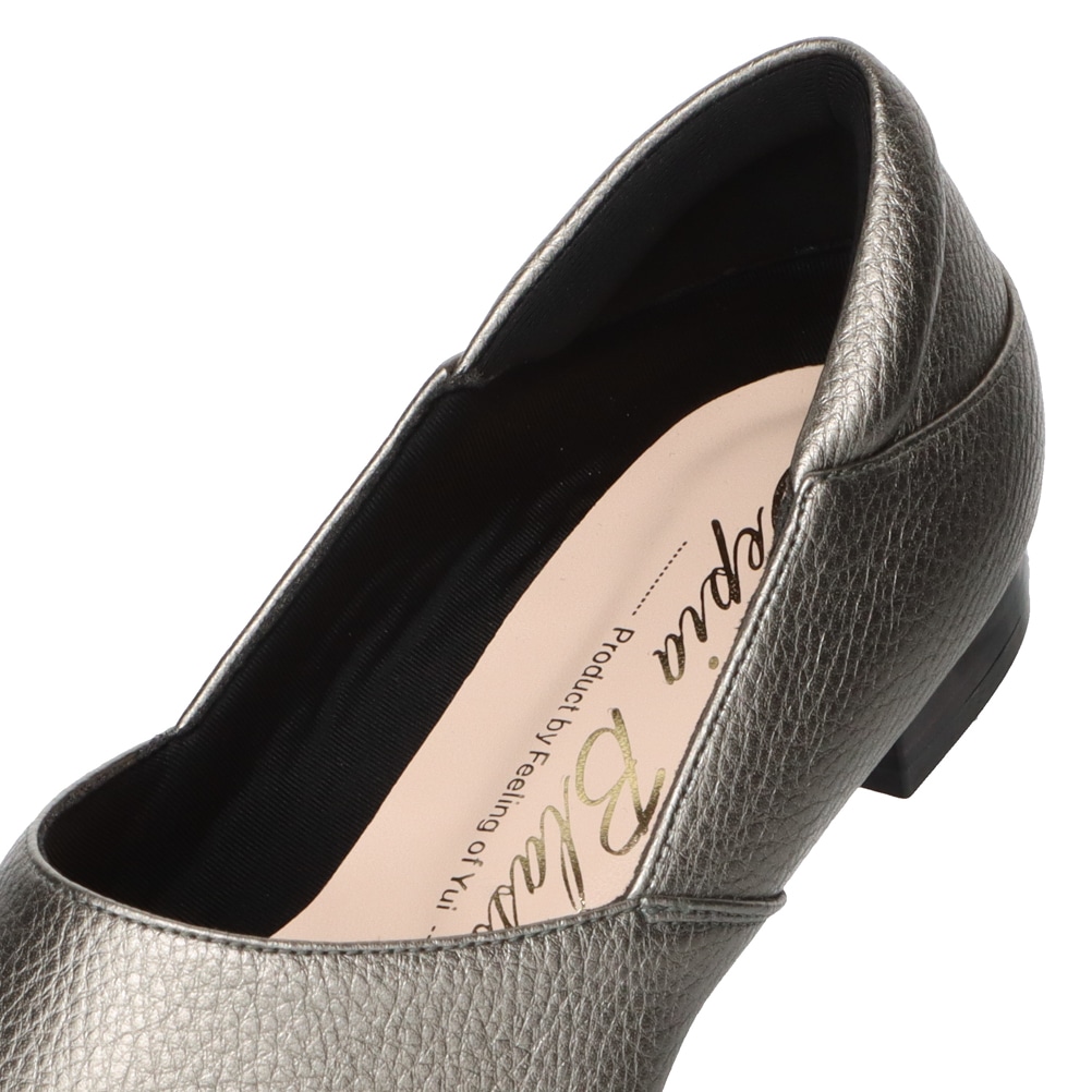 Sepia Blassam セピアブラッサム スクエアトゥカッターシューズ グレー