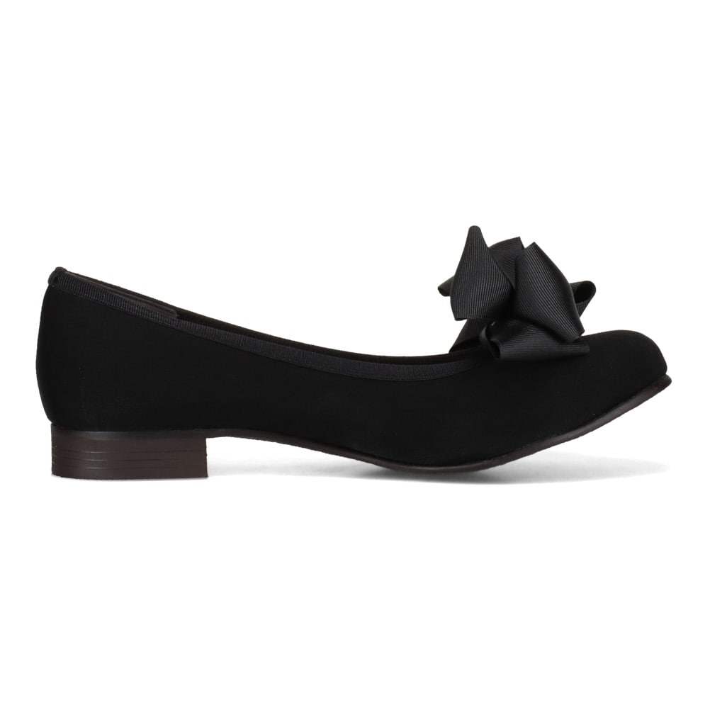 Feeling of Yui フィーリングオブユイ 取り外し可能リボン付きパンプス