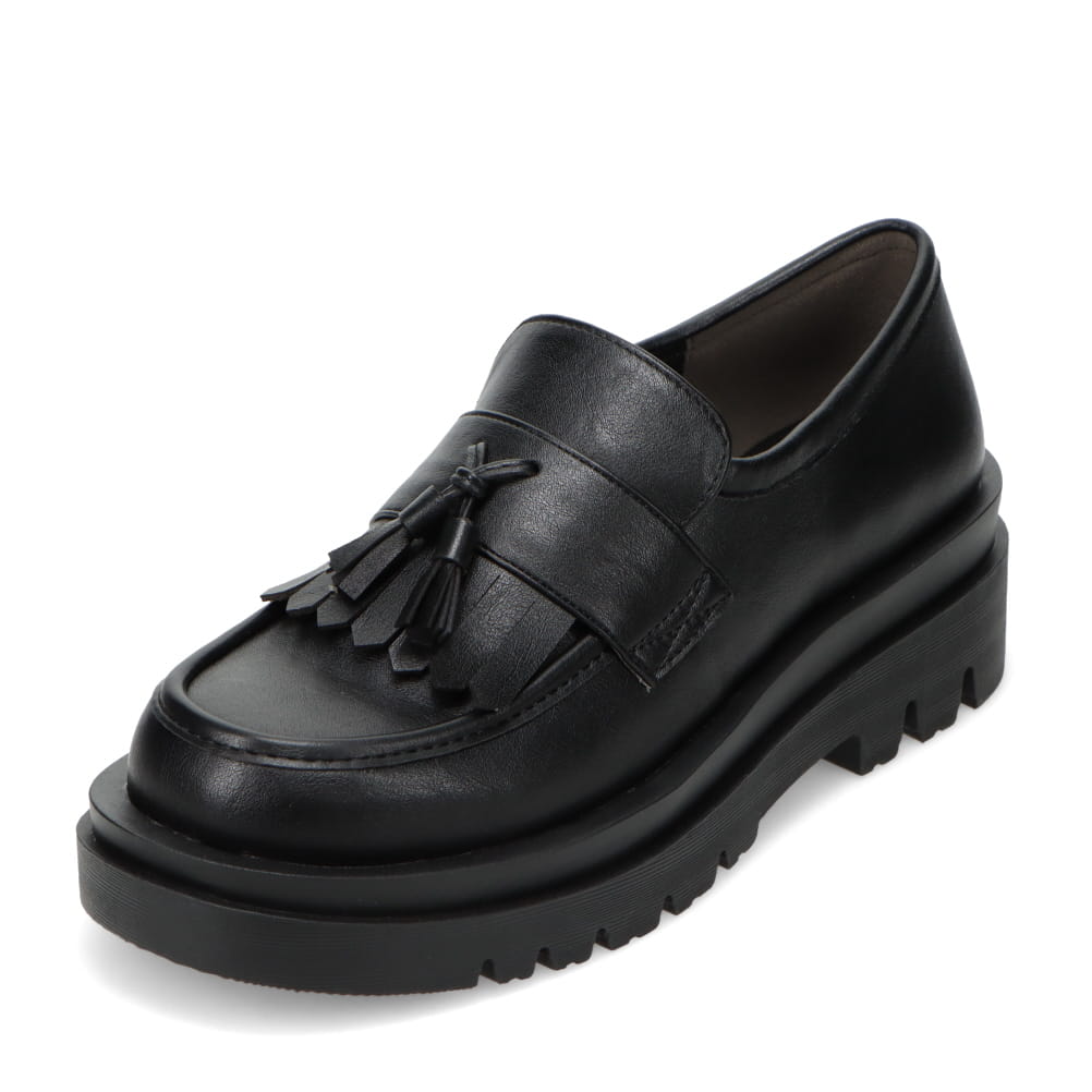 厚底タッセルローファー カジュアルタッセルローファー【厚底】 | Wide Range