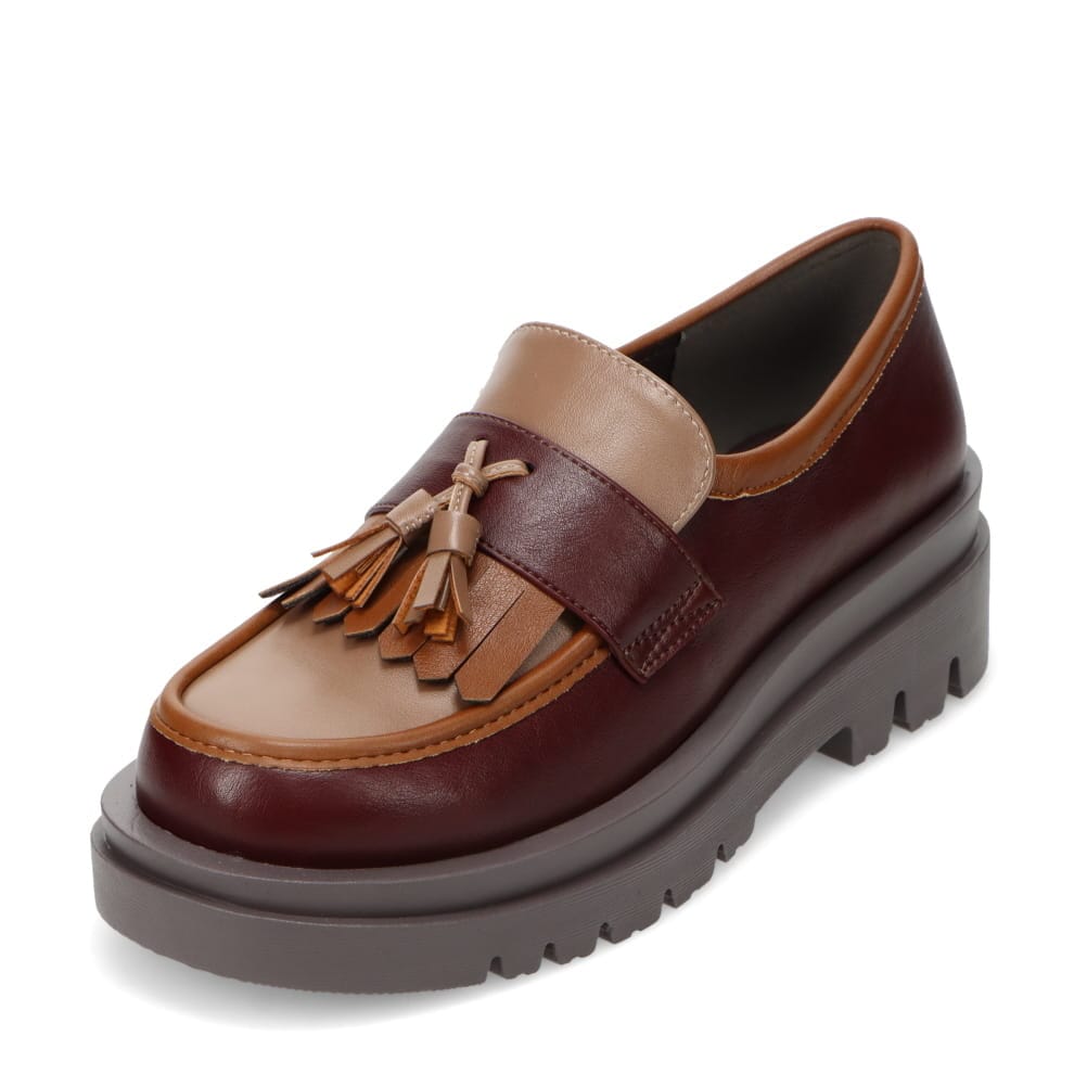 厚底タッセルローファー ローファー タッセル付き厚底ローファー レディース : ZOZOTOWN