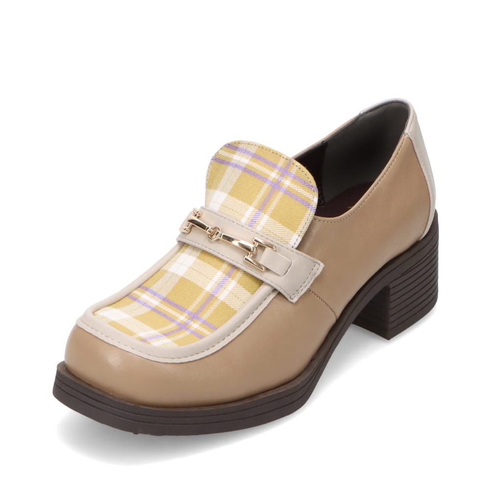 ビット厚底ローファー