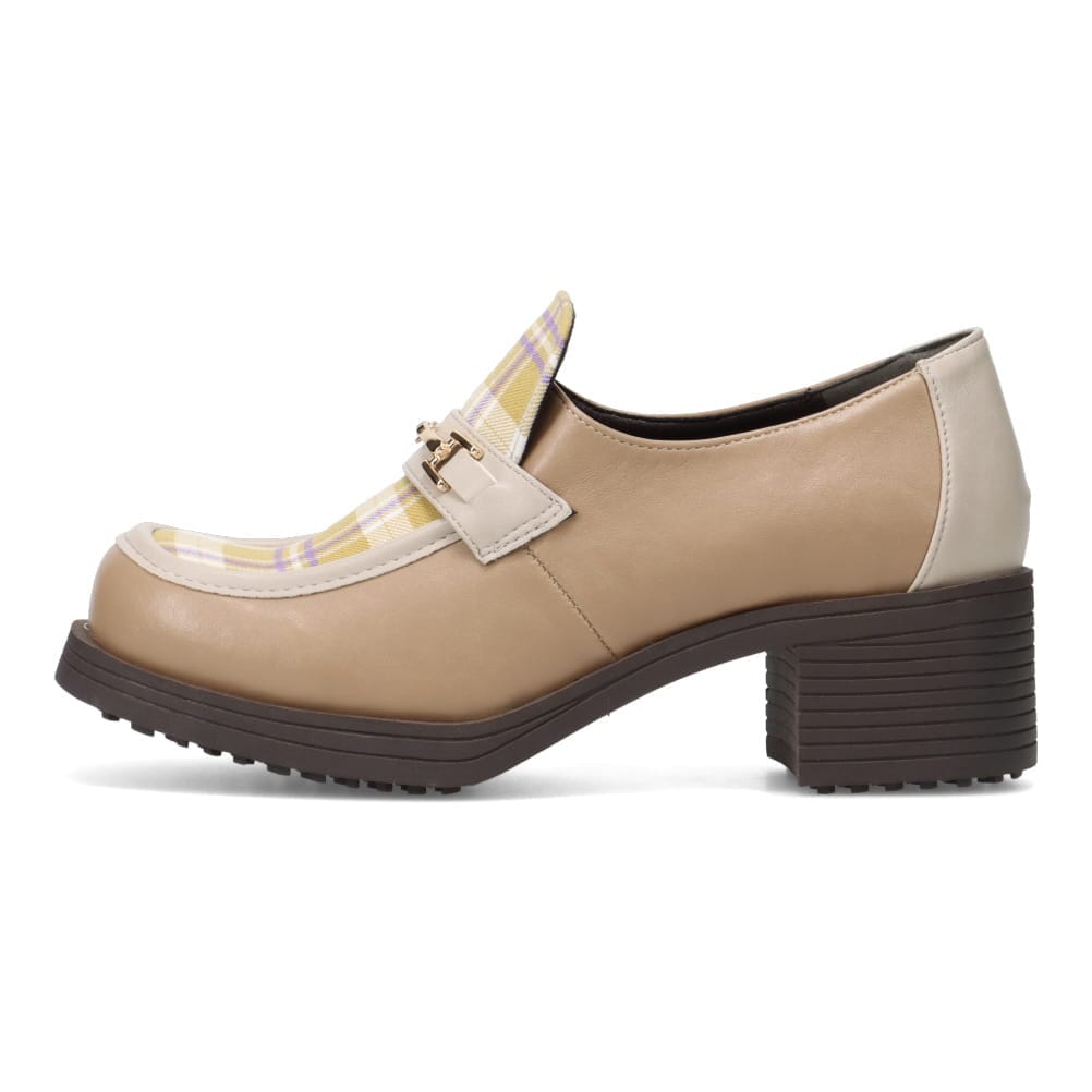 ビット厚底ローファー