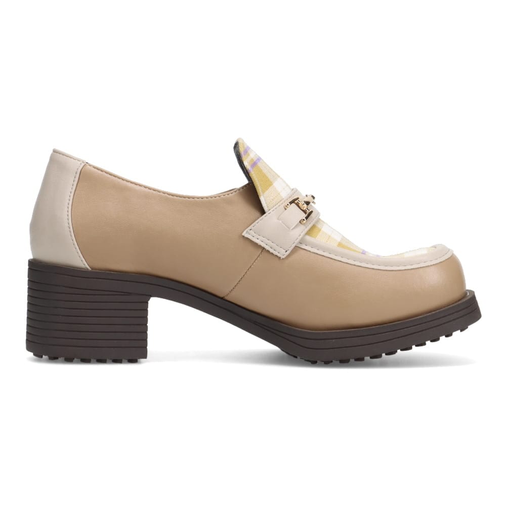 ビット厚底ローファー