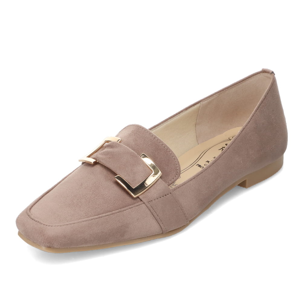 スクエアトゥローファー