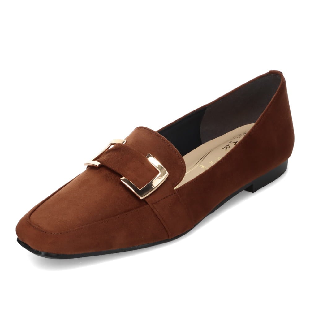 スクエアトゥローファー