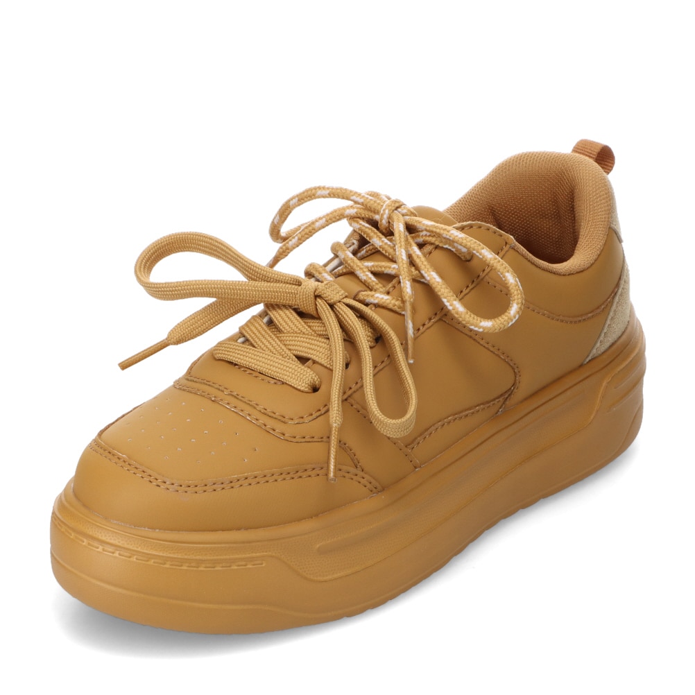 厚底ダブルシューレーススニーカー